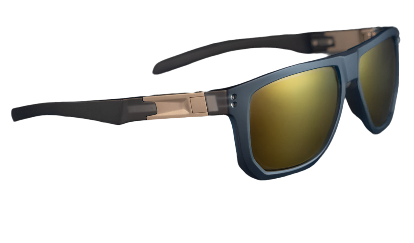 Dillon Corsair PM-01 Diffused Navy with Polarized Gold NIR lens WF