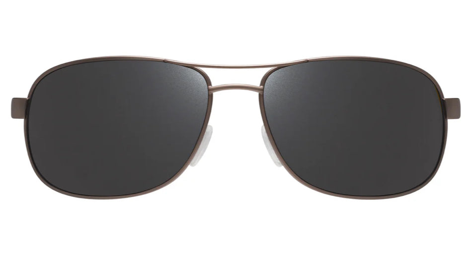 Dillon Drake Matte Gunmetal with Polarized Silver NIR Lens WF