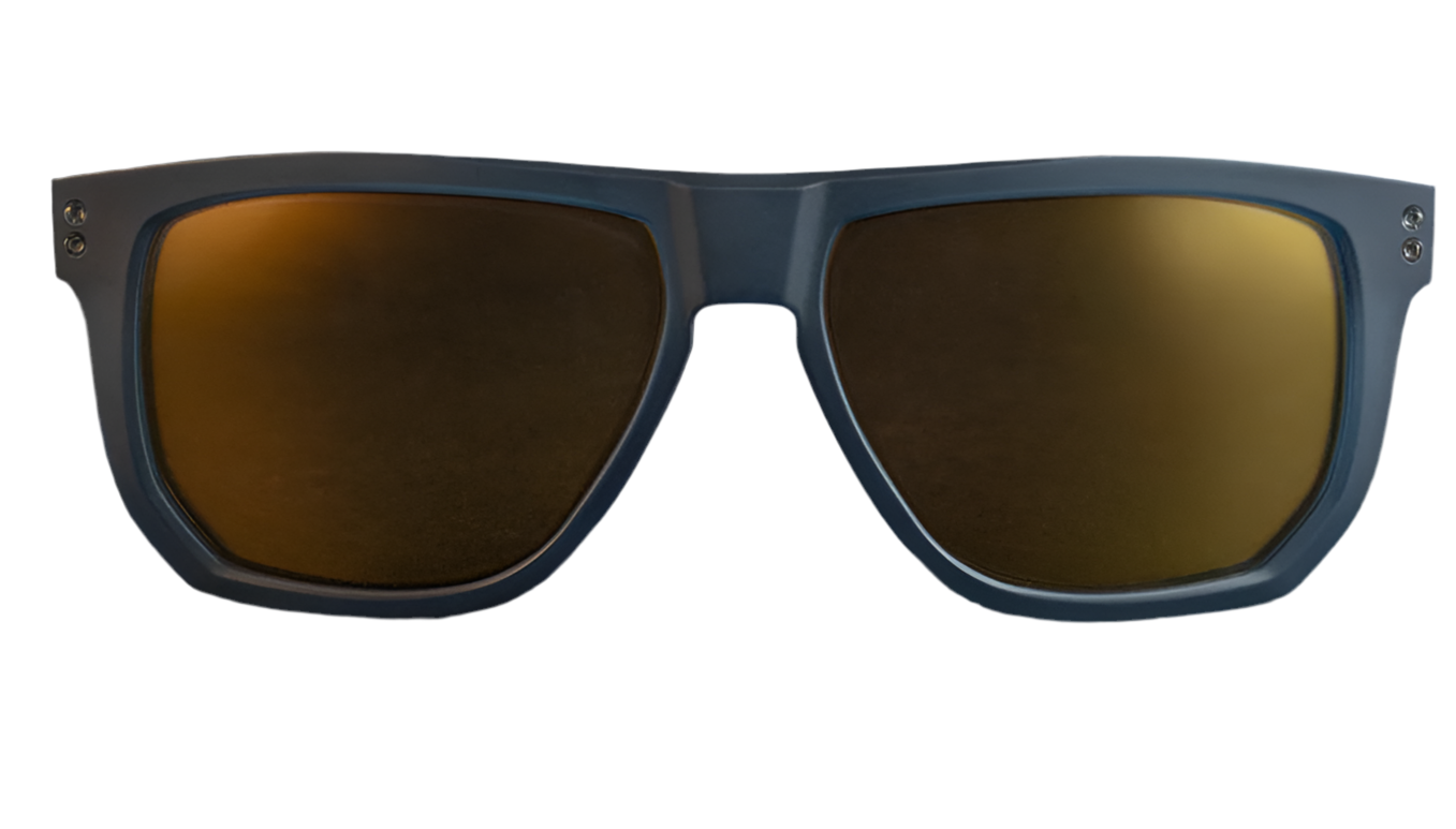 Dillon Corsair PM-01 Diffused Navy with Polarized Gold NIR lens WF