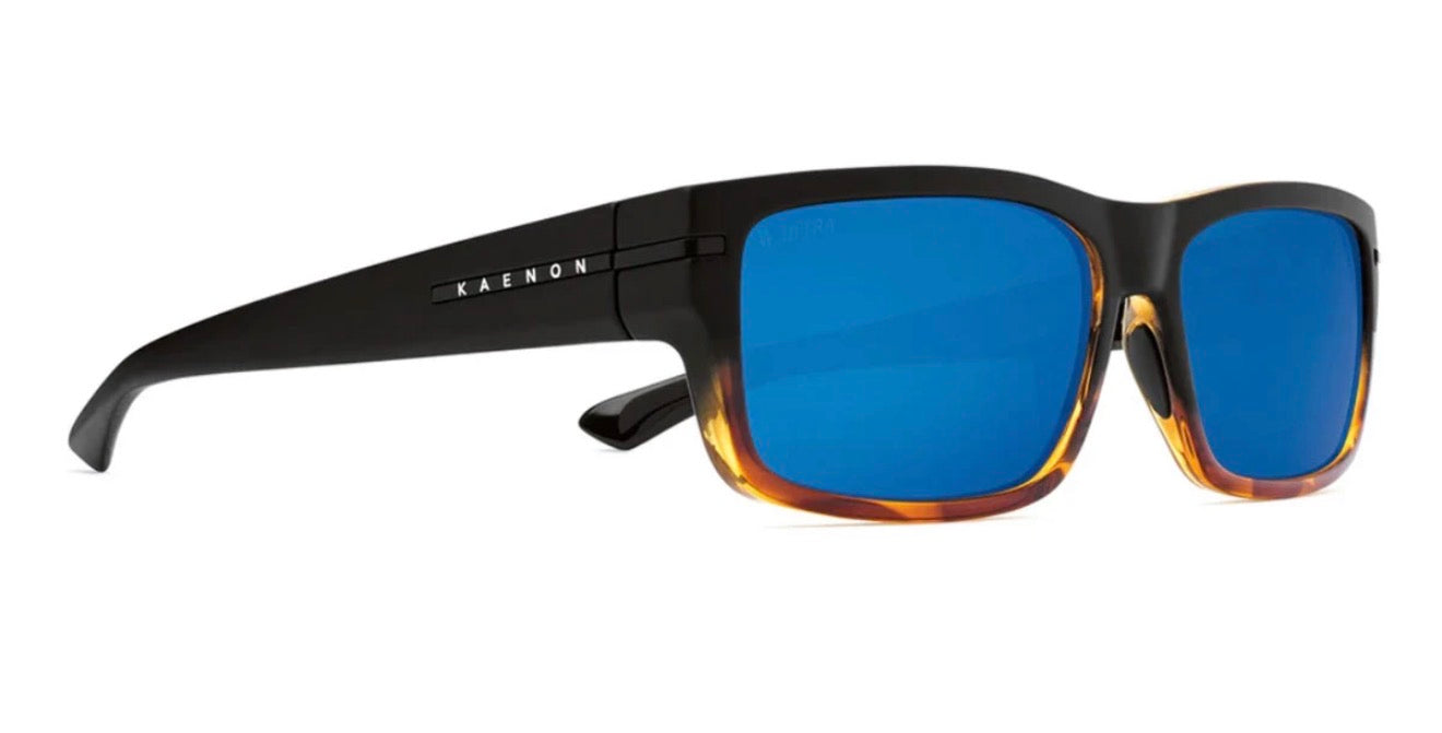 Kaenon Silverado Matte Black/Tortoise Blue