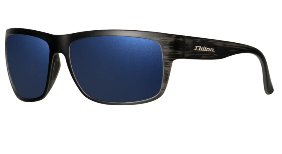Dillon Miller Brush Black with Polarized Blue NIR Lens WF
