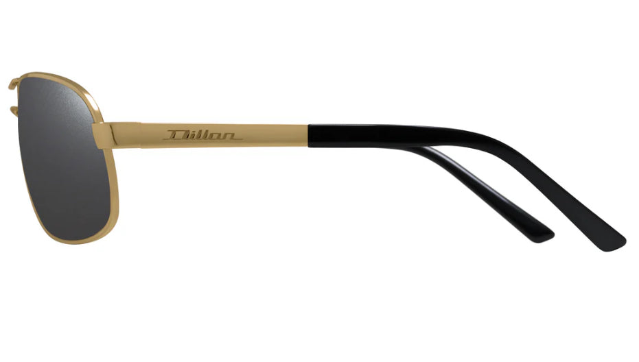 Dillon Drake Shiny Gold with Polarized Silver NIR Lens WF