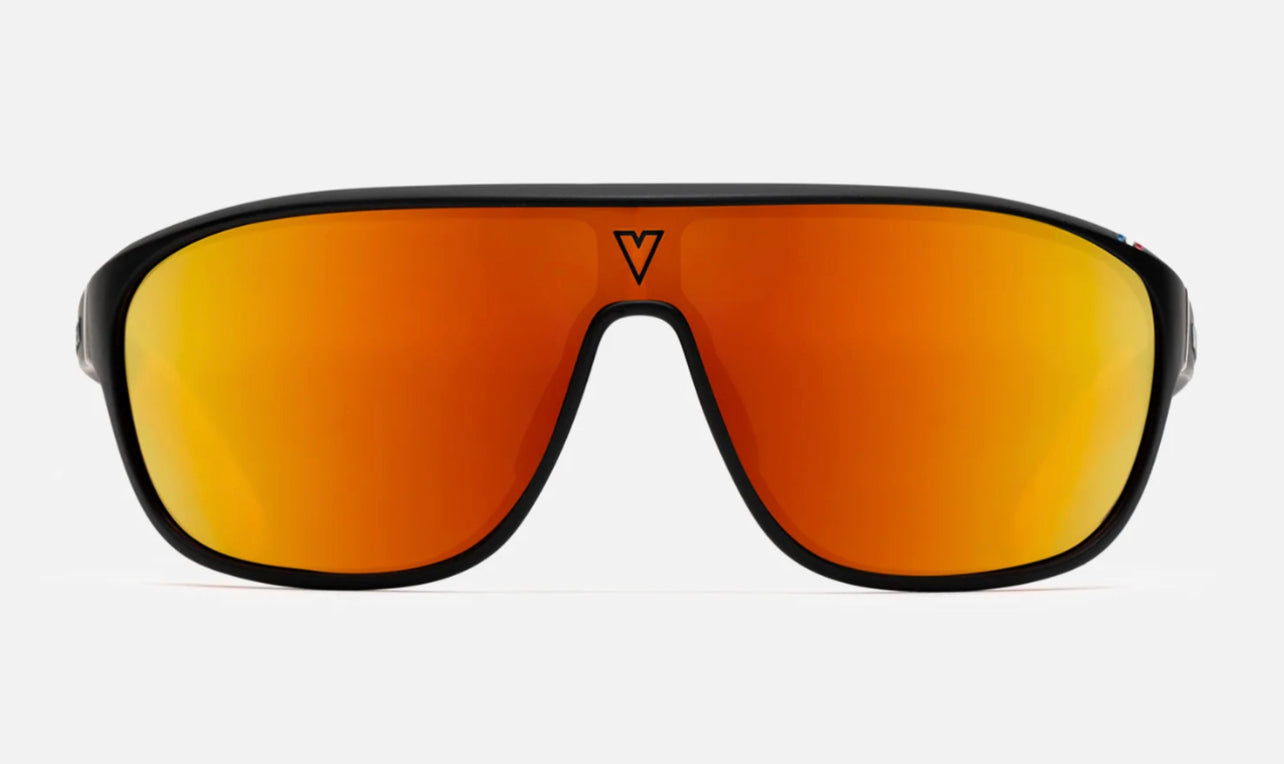 Vuarnet Road Shield VL1929 White Photocromic Black Orange