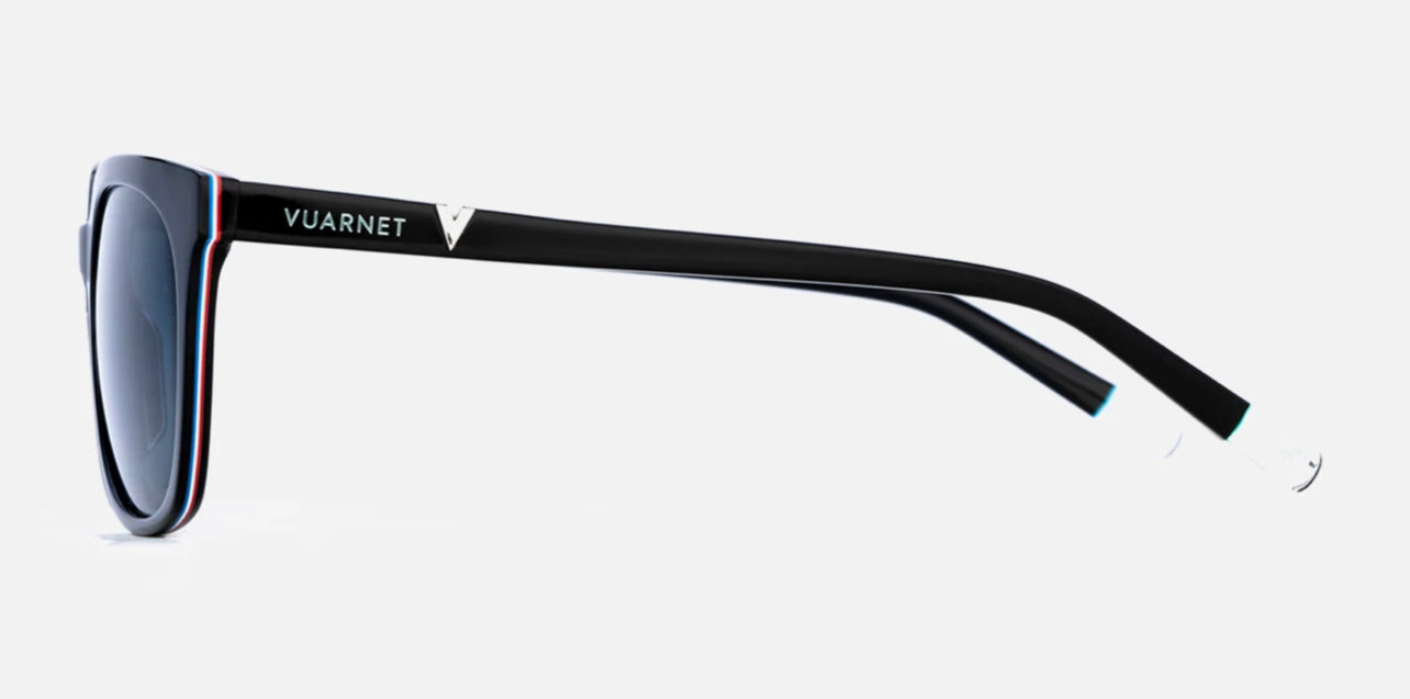 Vuarnet Summit VL2008 Black Flag with Blue Polar