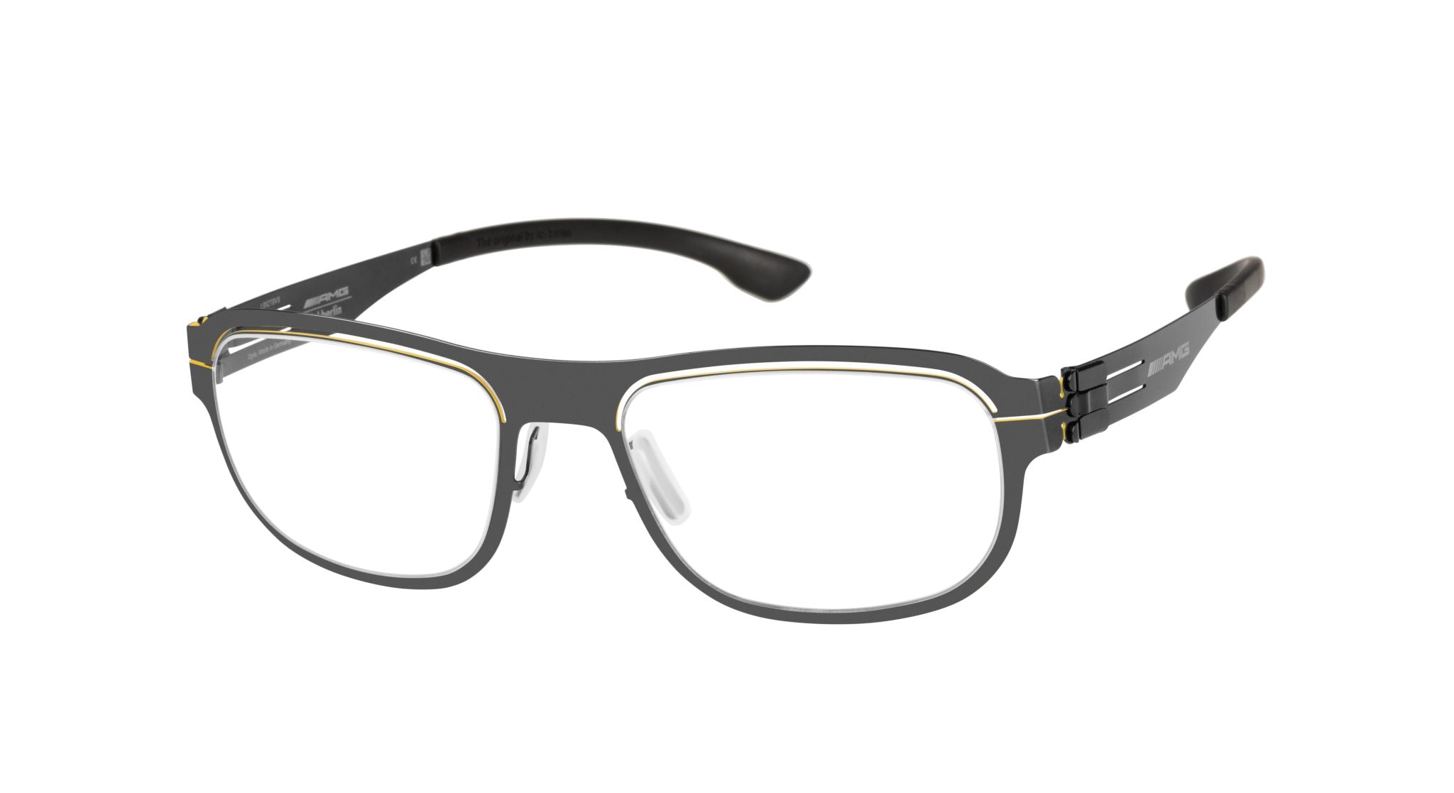 Ic! Berlin AMG03 Gunmetal/Yellow
