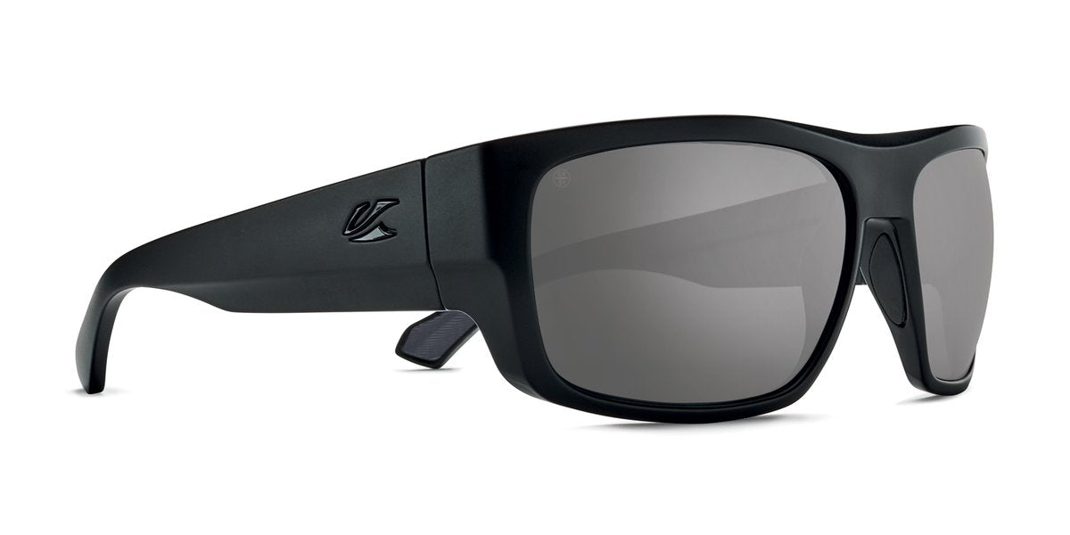 Kaenon Burnet FC Matte Black with Polarized Gray Black Mirror Lens