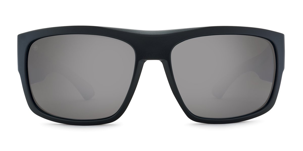 Kaenon Burnet FC Matte Black with Polarized Gray Black Mirror Lens