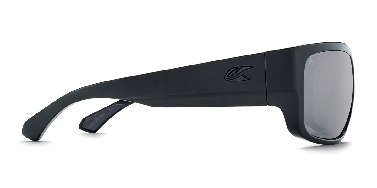 Kaenon Burnet FC Matte Black with Polarized Gray Black Mirror Lens