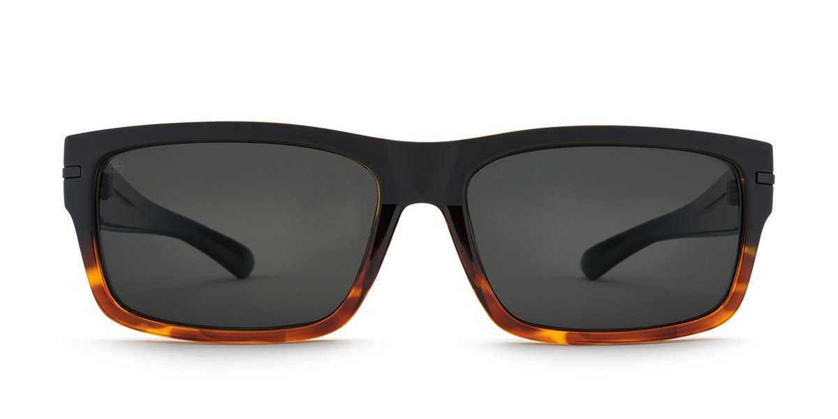 Kaenon Silverado Matte Black + Tortoise with Polarized Gray Lens