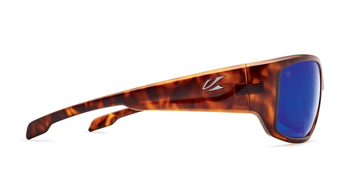 Kaenon Anacapa Matte Tortoise with Polarized Blue Mirror Lens