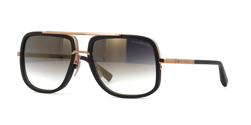 Dita Mach One DRX 2030B Matte Black Rose Gold