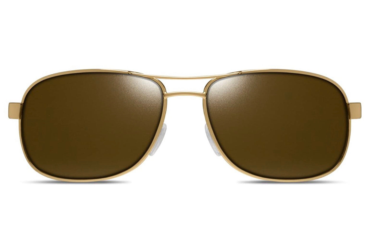 Dillon Drake Shiny Gold with Polarized Gold NIR Lens SQ