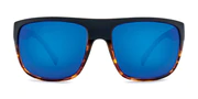 Kaenon Silverwood Matte Black + Tortoise with Ultra Polarized Blue Mirror Lens
