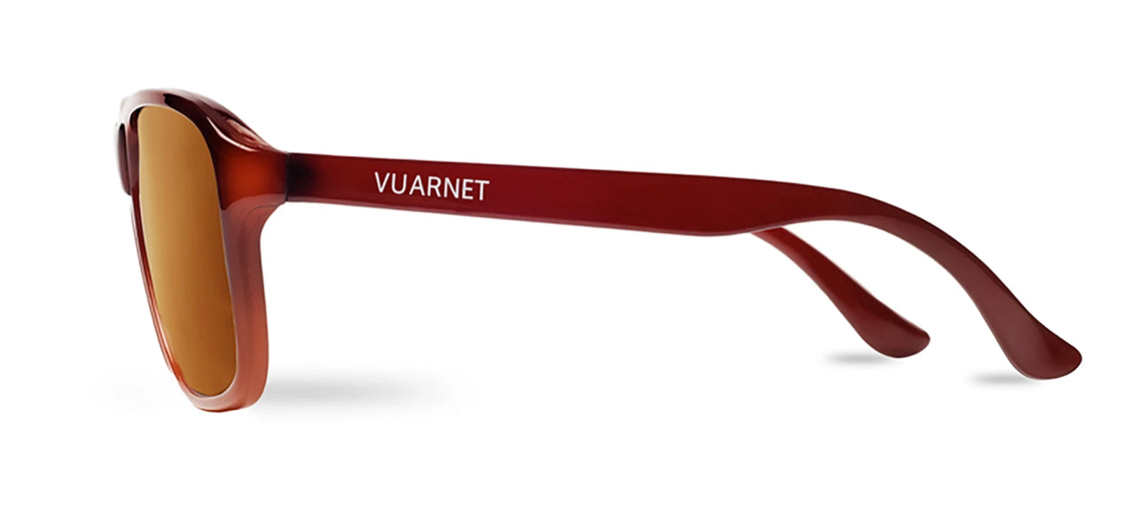 Vuarnet Legend VL0003 Rectangular Brown with Brown Polar Lens