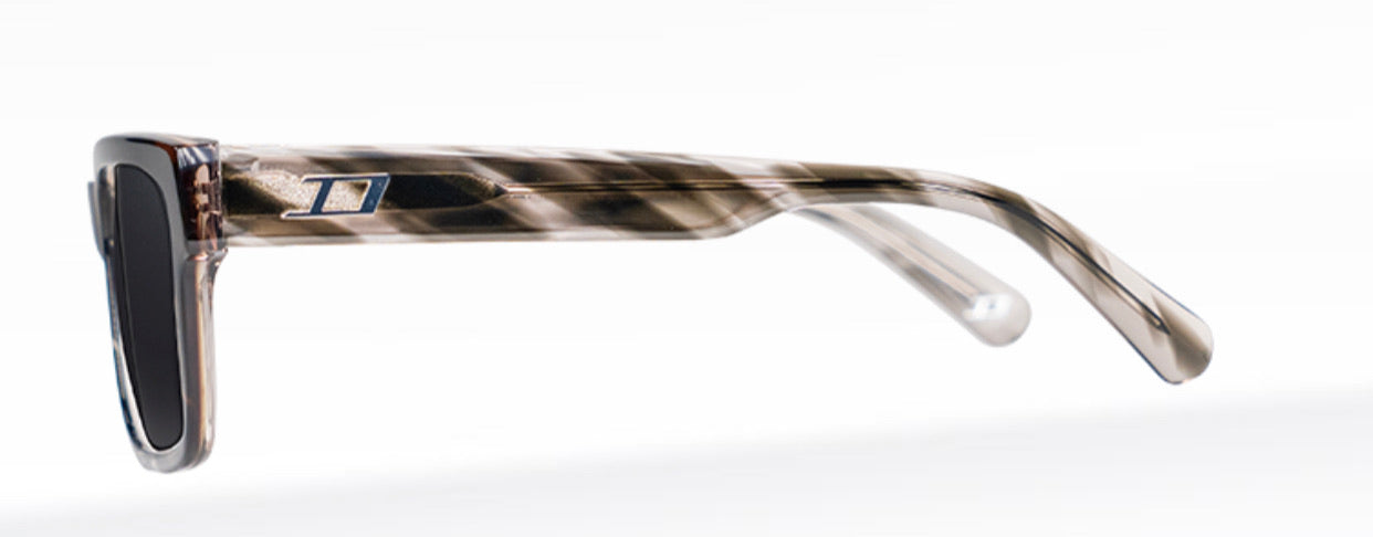 Dillon Parker Shiny Taupe with Polarized Black NIR Lens WF