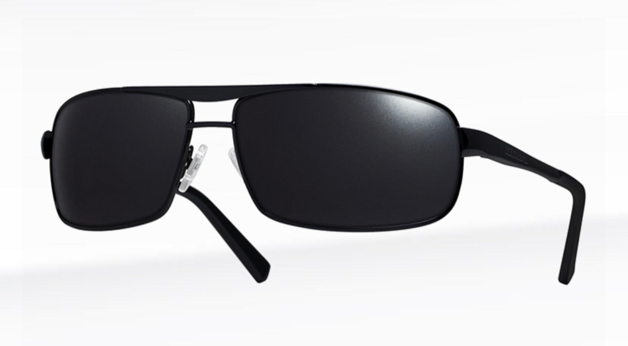 Dillon Colt Matte Black with Polarized Silver NIR Lens SQ