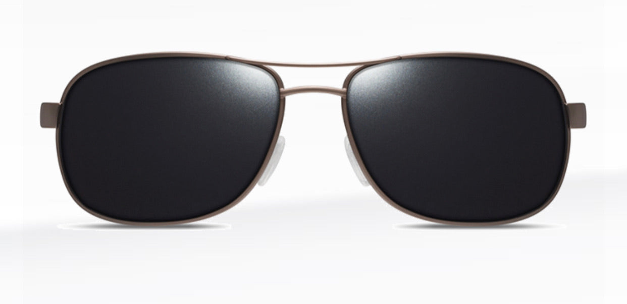 Dillon Drake Matte Gunmetal with Polarized Black NIR Lens SQ