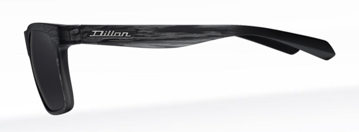 Dillon Ryder Brushed Black with Polarized Black NIR Lens WF