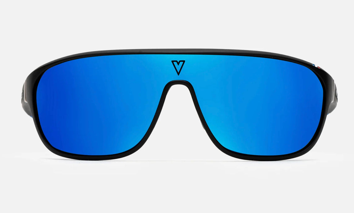 Vuarnet Road Shield VL1929 Black Blue Polar Flash