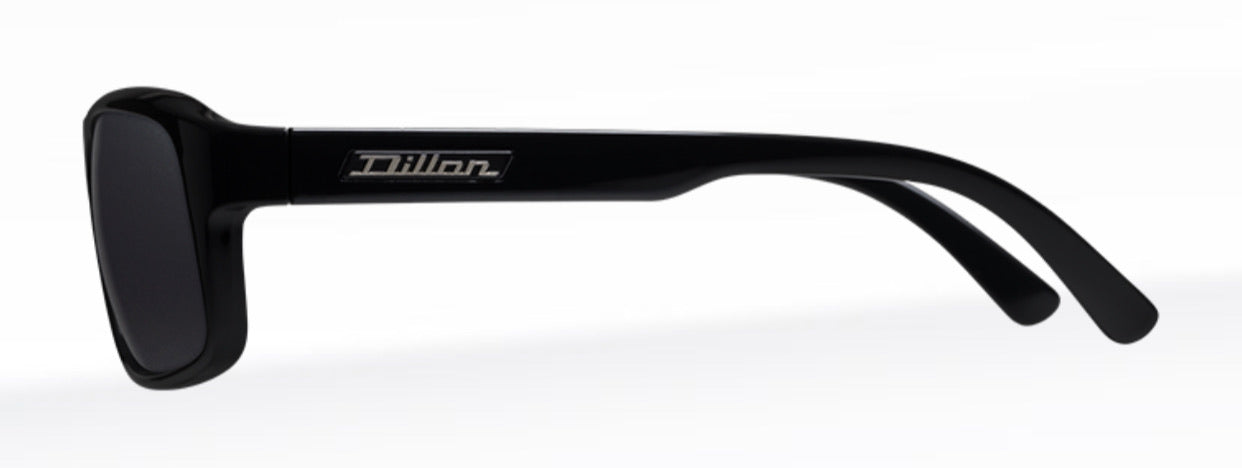 Dillon Nelson Shiny Black with Polarized Black NIR Lens WF