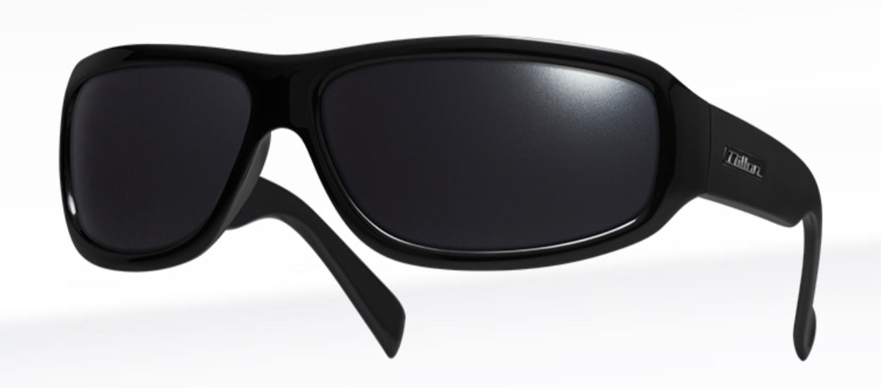Dillon Smoke Matte Black with Polarized Black NIR Lens SQ