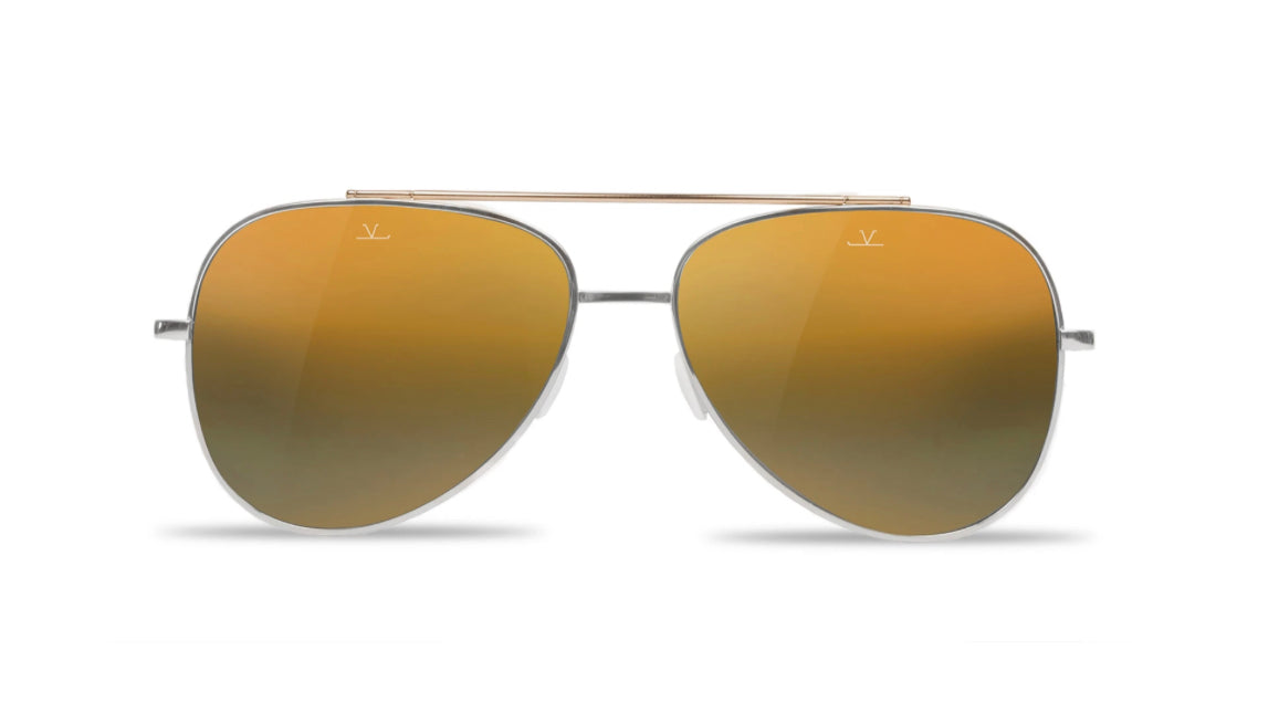 Vuarnet VL1611 Swing L Pilot Silver/Gold with Bronze Lynx Lens