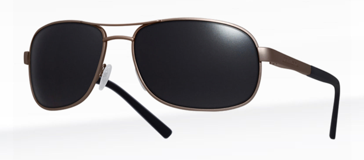 Dillon Drake Matte Gunmetal with Polarized Black NIR Lens SQ