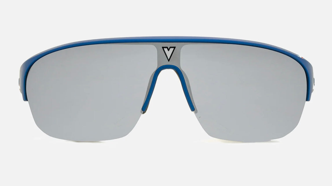 Vuarnet Plateau Shield VL2006 Metallic Blue Polar Silver Flash
