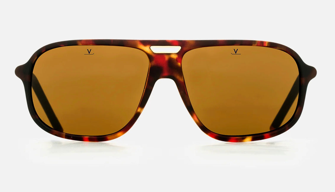 Vuarnet VL1811 Ice Large Matte Tort with Brown Polar