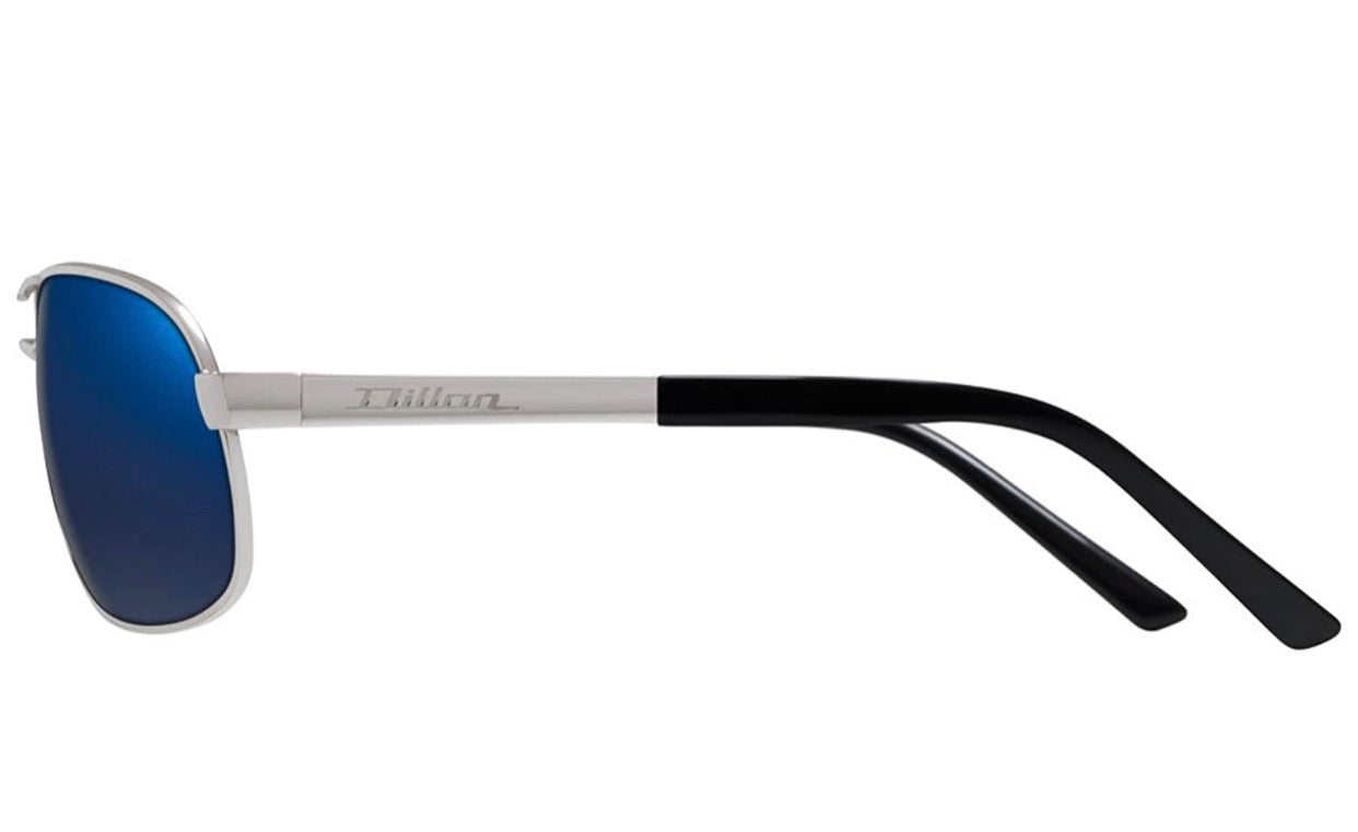 Dillon Drake Silver with Polarized Blue NIR Lens WF