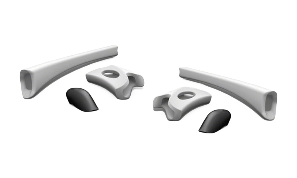 Oakley Flak Jacket Earsock/Nosepiece Kit White-FINAL SALE