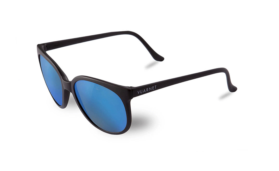 Vuarnet Legend VL0002 Matte Black Blue Flash