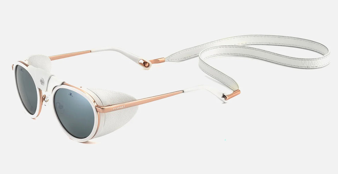 Vuarnet Glacier Round VL2110 White Pure Grey Silver Flash