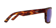 Kaenon Burnet XL Matte Tortoise with Ultra Polarized Green Mirror Lens