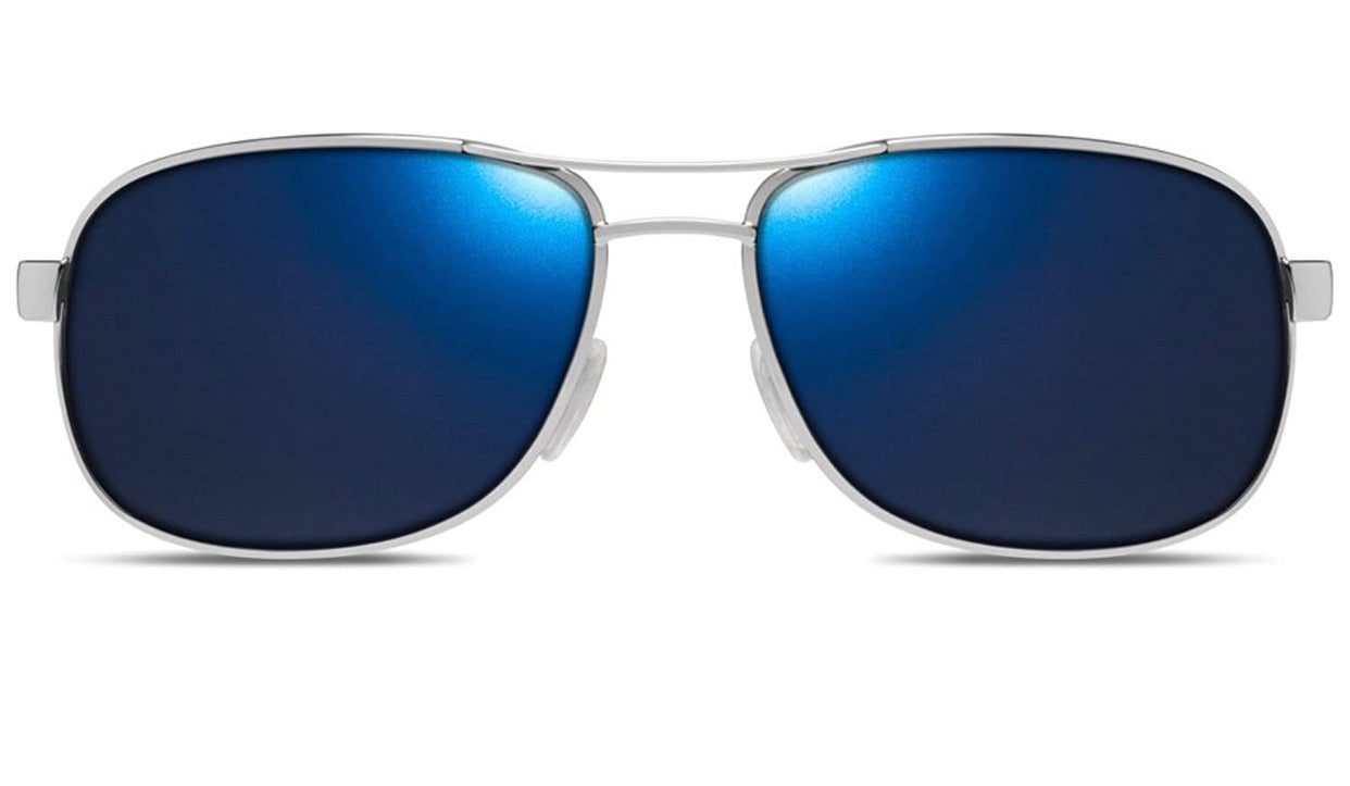Dillon Drake Silver with Polarized Blue NIR Lens WF