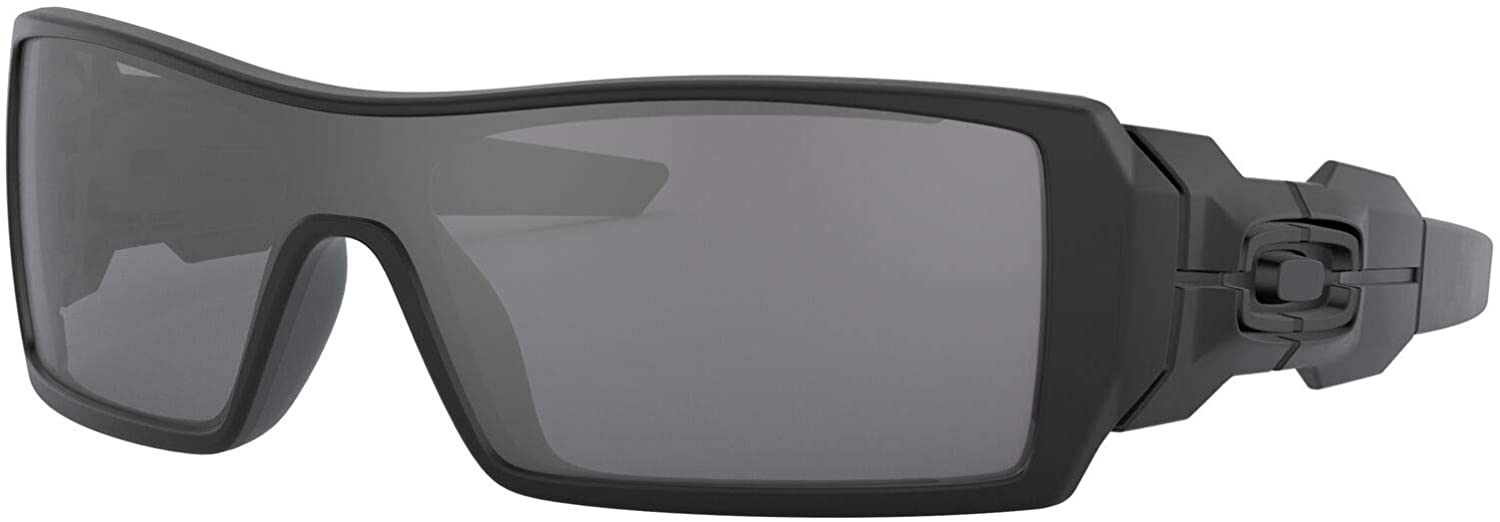 Oakley Oil Rig Matte Black w/ Grey Lens-FINAL SALE