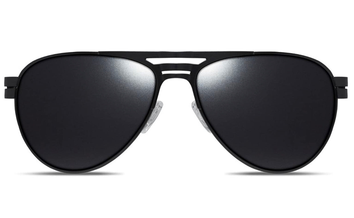 Dillon Mikel Matte Black with Polarized Black NIR Lens SQ