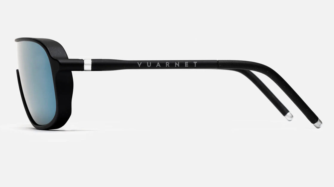 Vuarnet Ice 180 Large VL1931 Black Silver Flash