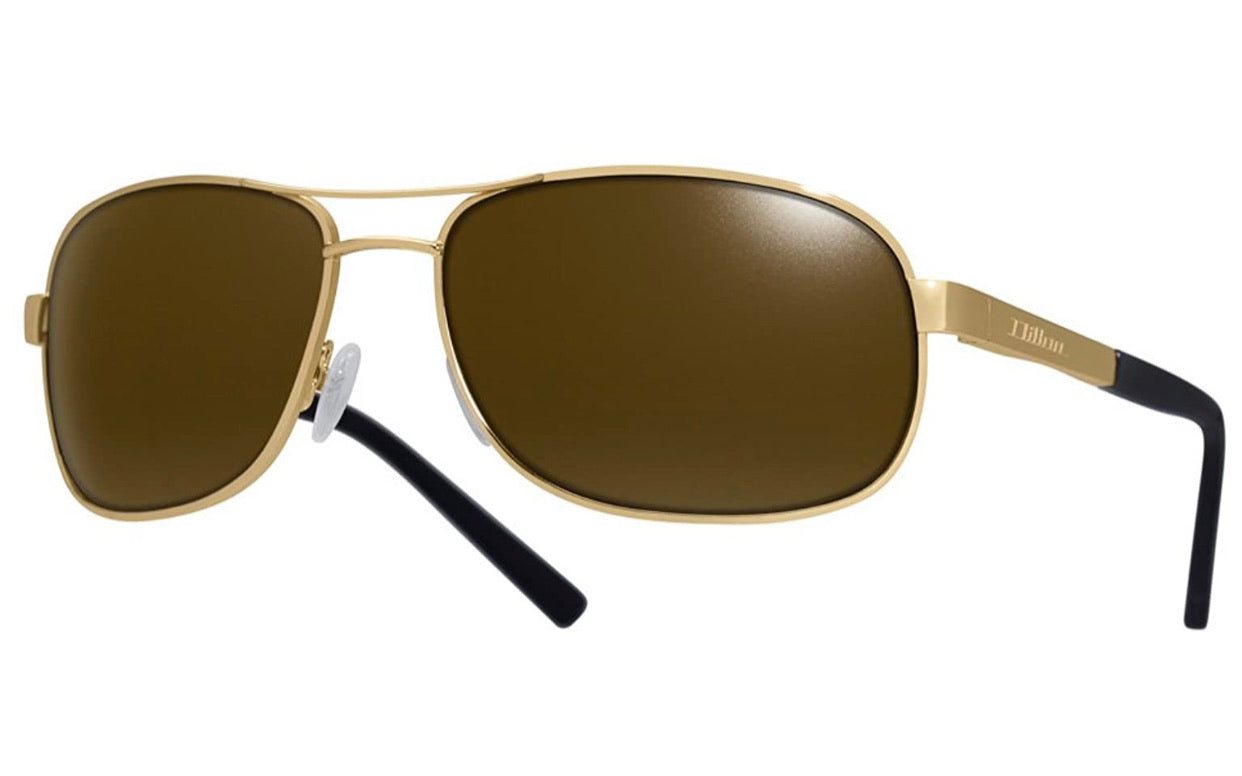 Dillon Drake Shiny Gold with Polarized Gold NIR Lens SQ