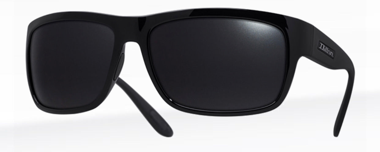 Dillon Miller Shiny Black with Polarized Black NIR Lens WF
