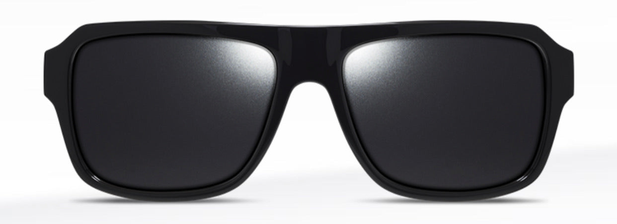 Dillon Reed Shiny Black with Polarized Black NIR Lens WF