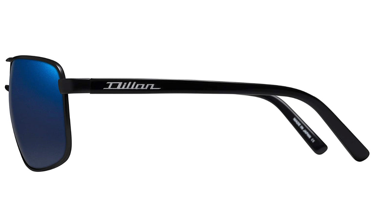 Dillon George Black with Polarized Blue NIR Lens WF