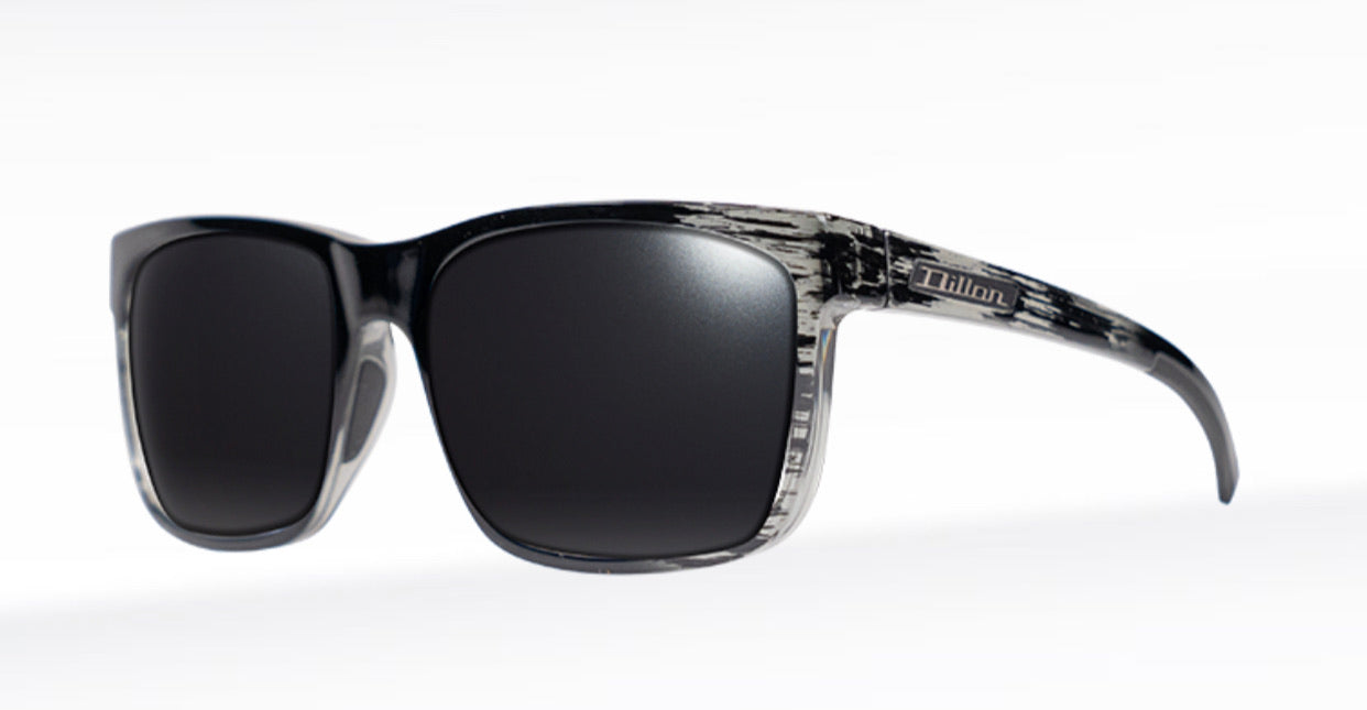 Dillon Cooper Shiny Black Wood with Polarized Black NIR Lens SQ
