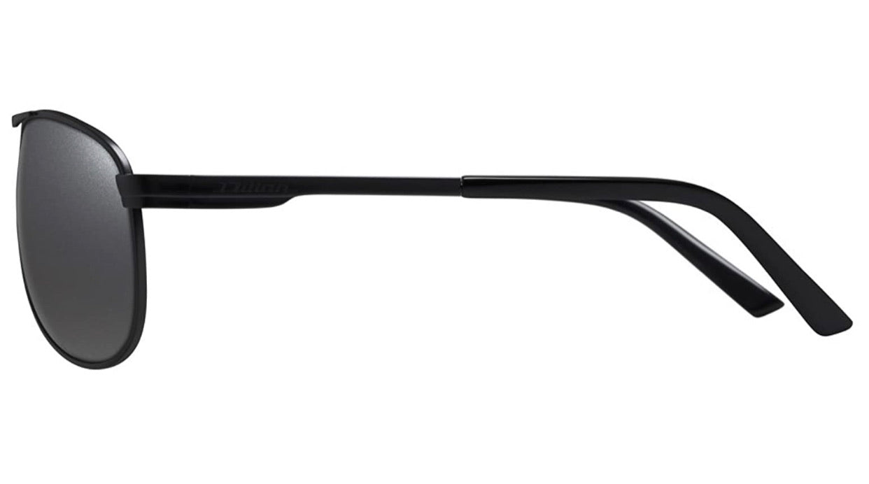 Dillon Greasewood Matte Black with Polarized Silver NIR Lens SQ