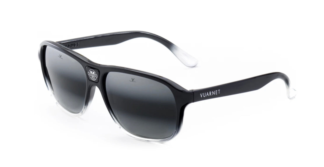 Vuarnet Legend VL0003 Rectangular Black with Greylynx Lens