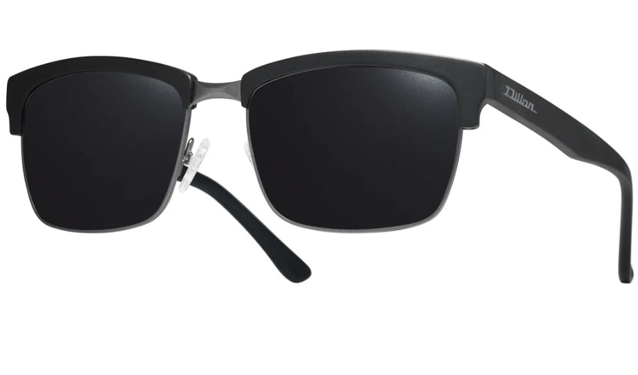 Dillon Carson Matte Black with Polarized Black NIR Lens