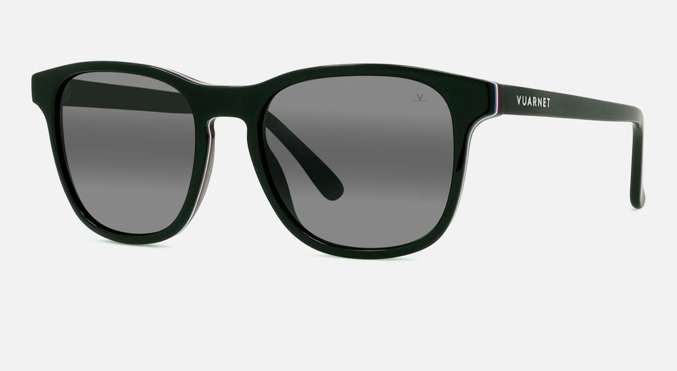 Vuarnet Belvedere 03 VL40012I Black Flag with Grey Polarlynx