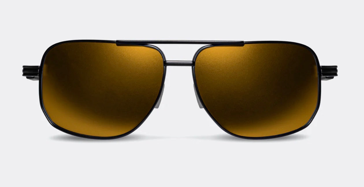 Dillon Pursuit TP-16 Graphite Black with Polarized Gold NIR lens