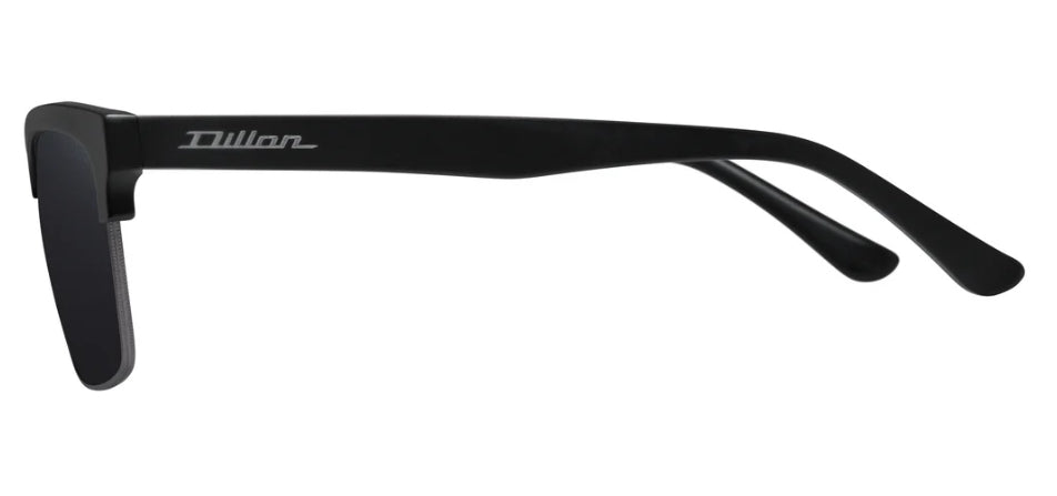 Dillon Carson Matte Black with Polarized Black NIR Lens