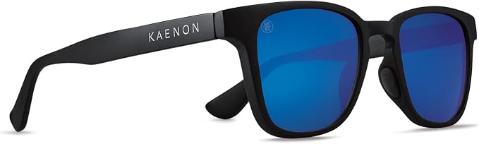 Avalon Matte Black with Blue Mirror